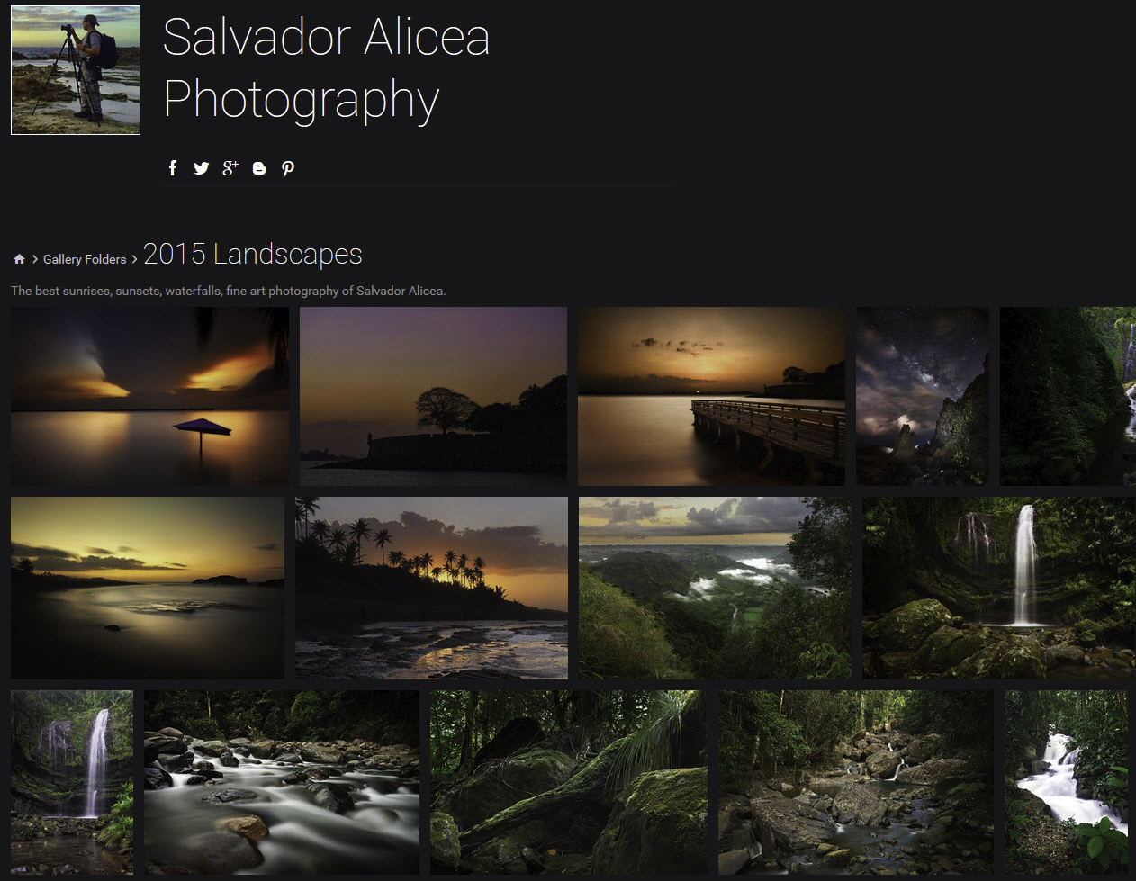 Salvador Alicea Photo Gallery